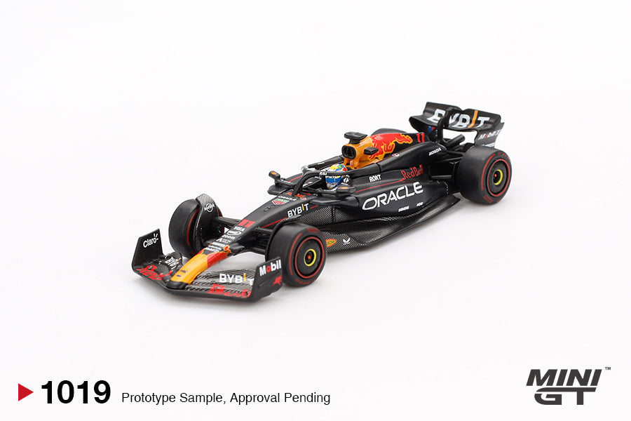 MGT01019 BX-L Oracle Red Bull Racing RB20 #11 Sergio Pérez 2024 F1 2024 Bahrain GP 2nd Place - MiniGT 1:64