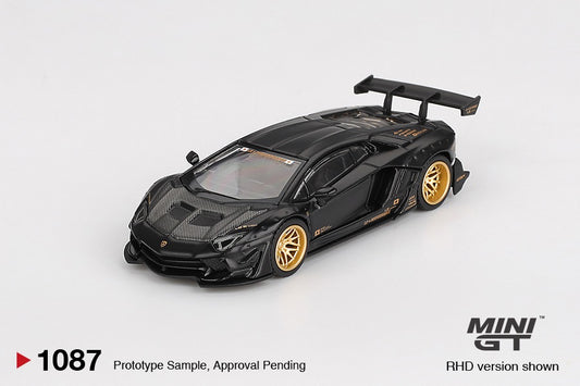 MGT01087 LB★WORKS Lamborghini Aventador Limited Edition Matte Black