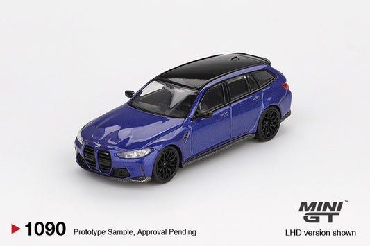 MGT01090 BX-R BMW M3 Competition Touring Portimao Blue Metallic - MiniGT 1:64