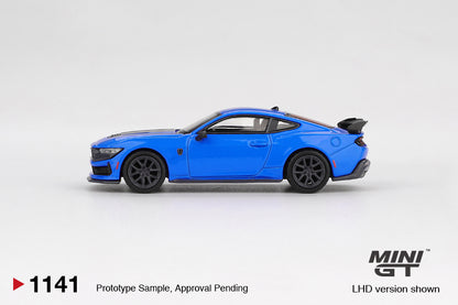 MGT01141 BX-R Ford Mustang Dark Horse 2024 Grabber Blue - MiniGT 1:64