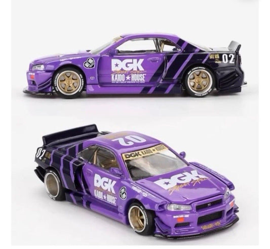KHMG140 Nissan Skyline GT-R (R34) Kaido House x DGK V1
