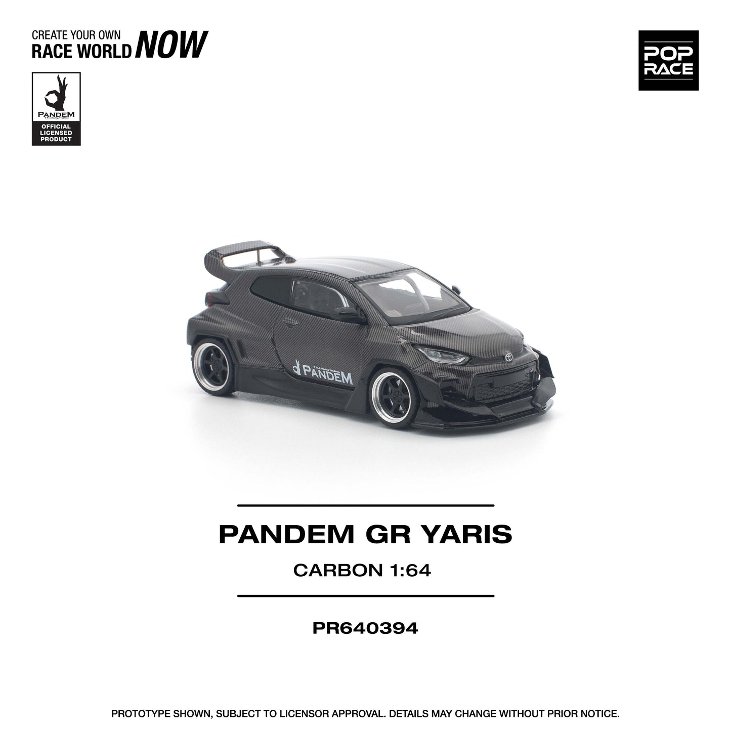 PR640394 PANDEM GR YARIS CARBON EDITION