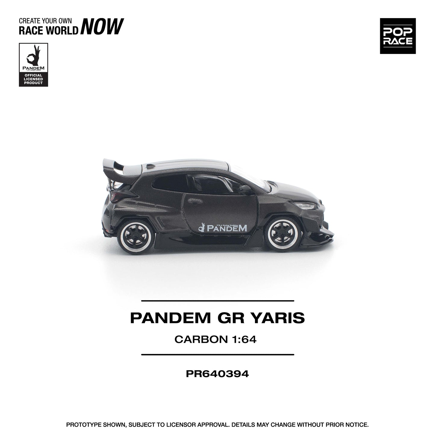 PR640394 PANDEM GR YARIS CARBON EDITION