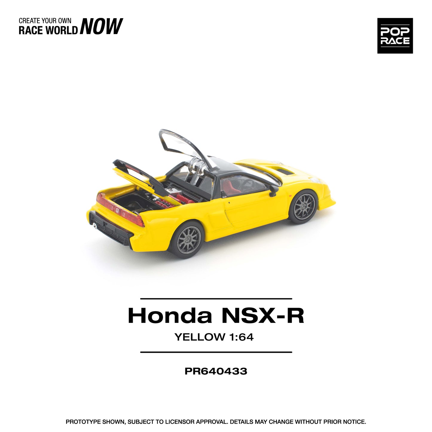 PR640433 HONDA NSX-R YELLOW