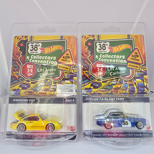 Bundle of 2 - LA Convention 2024 - Porsche 959 + Datsun Fairlady 2000