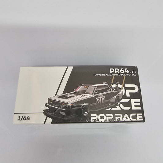 PR640073 Black Skyline C210 Kaido Racer Bosozoku Style