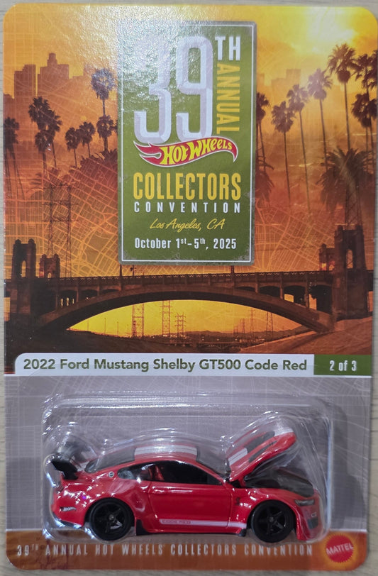 Red 2022 Ford Mustang Shelby GT500 Code Red 39 LA Conv 2025