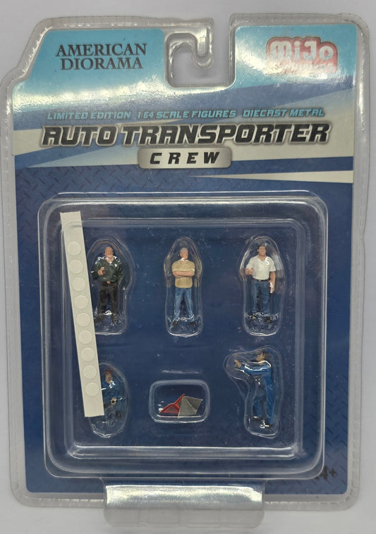AD-76464 Auto transporter crew - American Diorama 1:64
