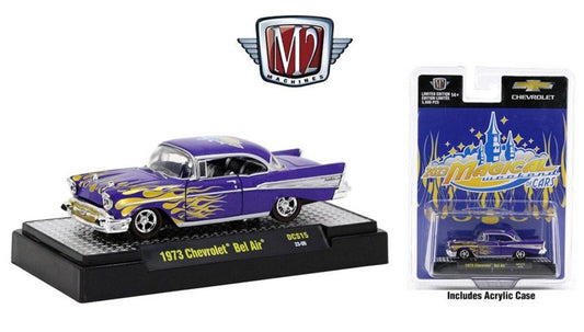 Purple Flames 1973 Chevrolet Bel Air DCS15 WofCars 2023